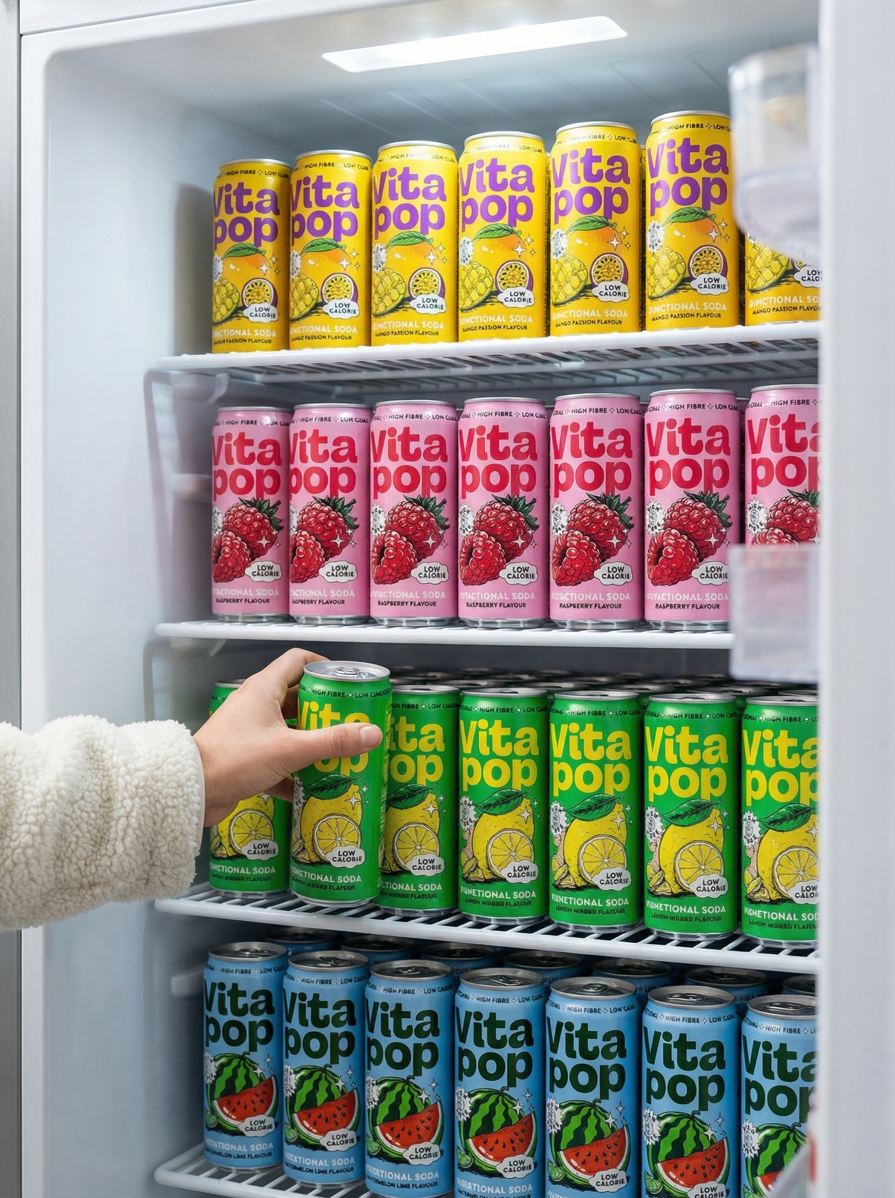 Vita Pop Prebiotic Soda Variety Pack – 12 x 330ml